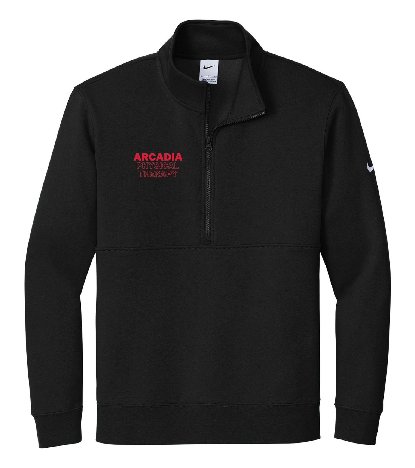 ARCADIA | Nike Fleece 1/2 Zip | Logo 4