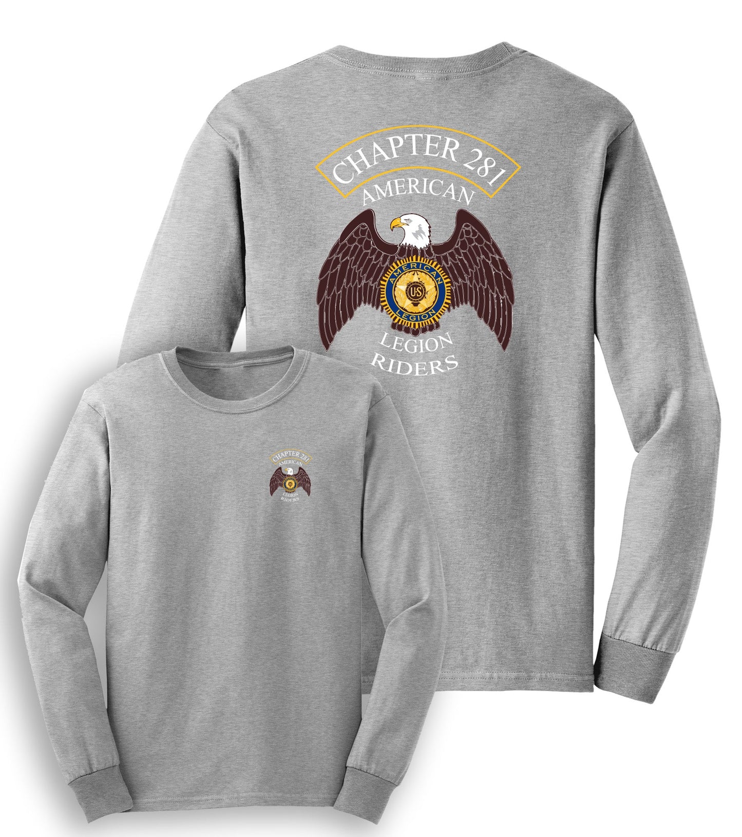 American Legion Dri Fit Long Sleeve Shirt