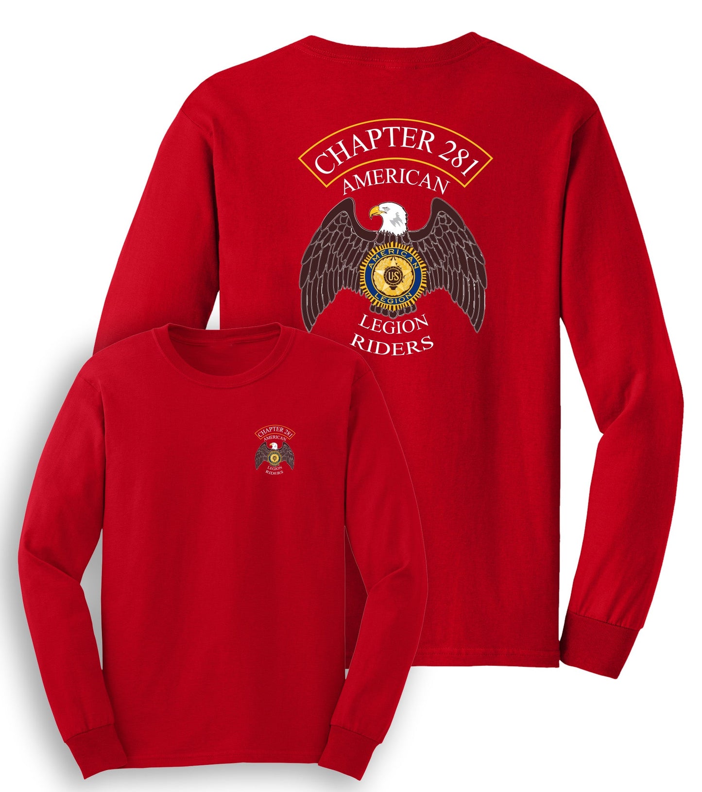 American Legion Dri Fit Long Sleeve Shirt