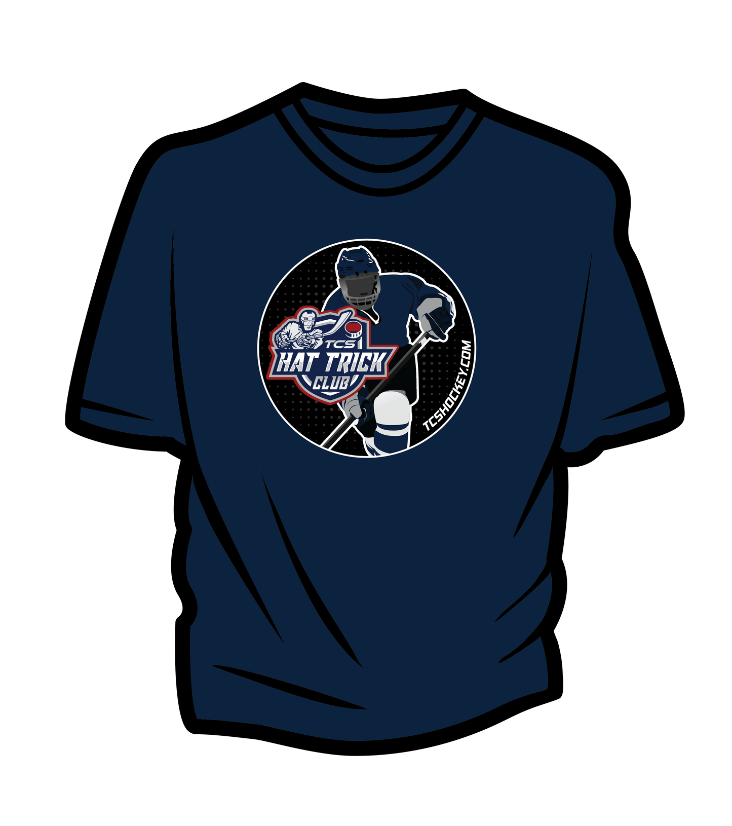 TCS HOCKEY | HAT TRICK Puck - Shirt
