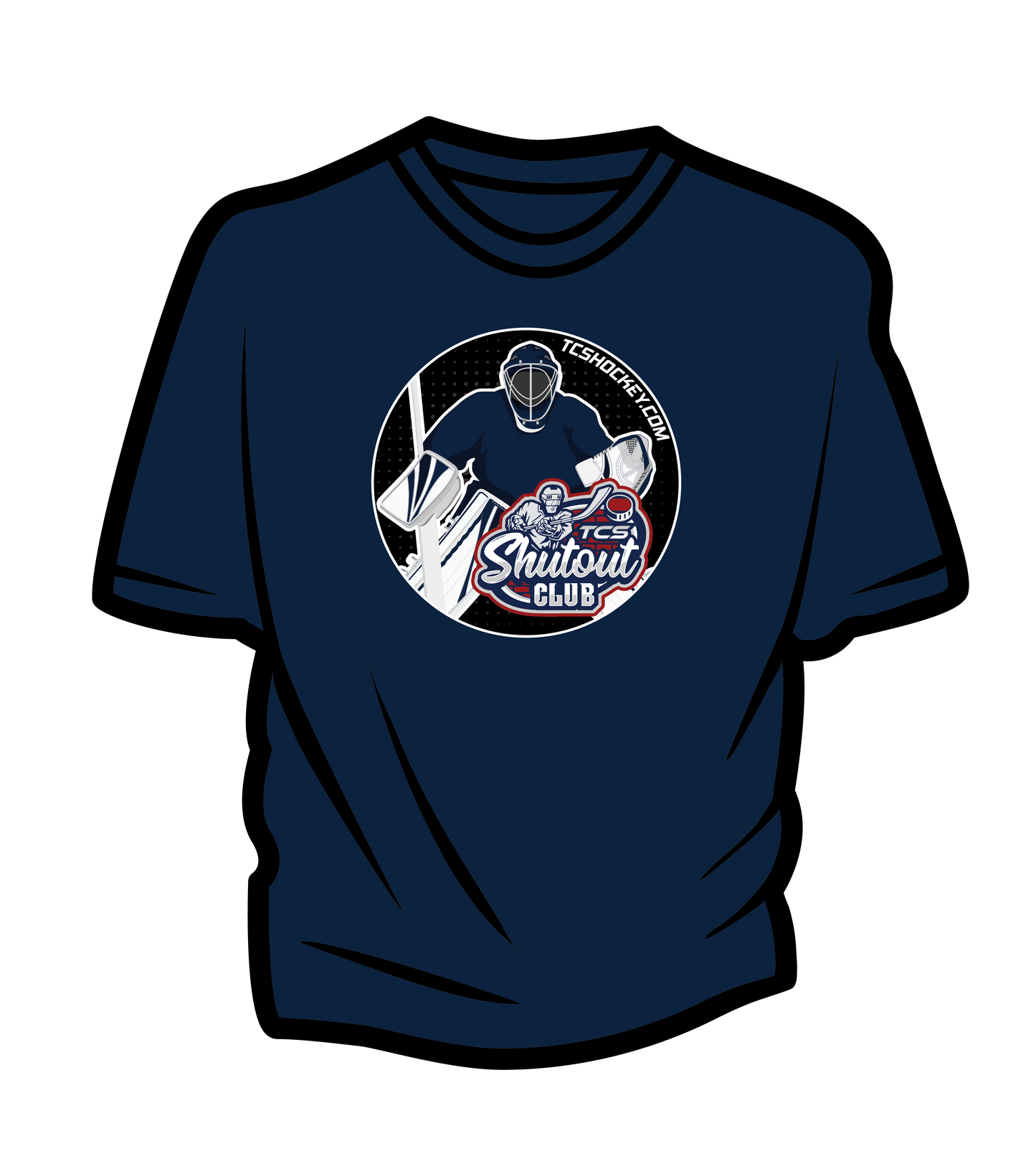 TCS HOCKEY | SHUTOUT Puck - Shirt