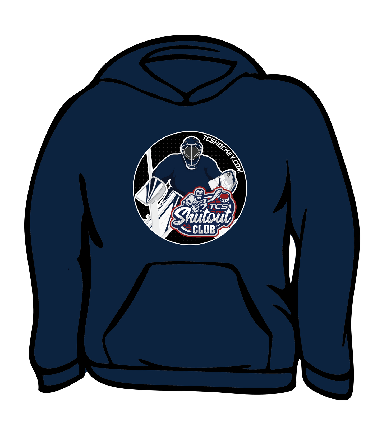 TCS HOCKEY | SHUTOUT Puck - Hoodie