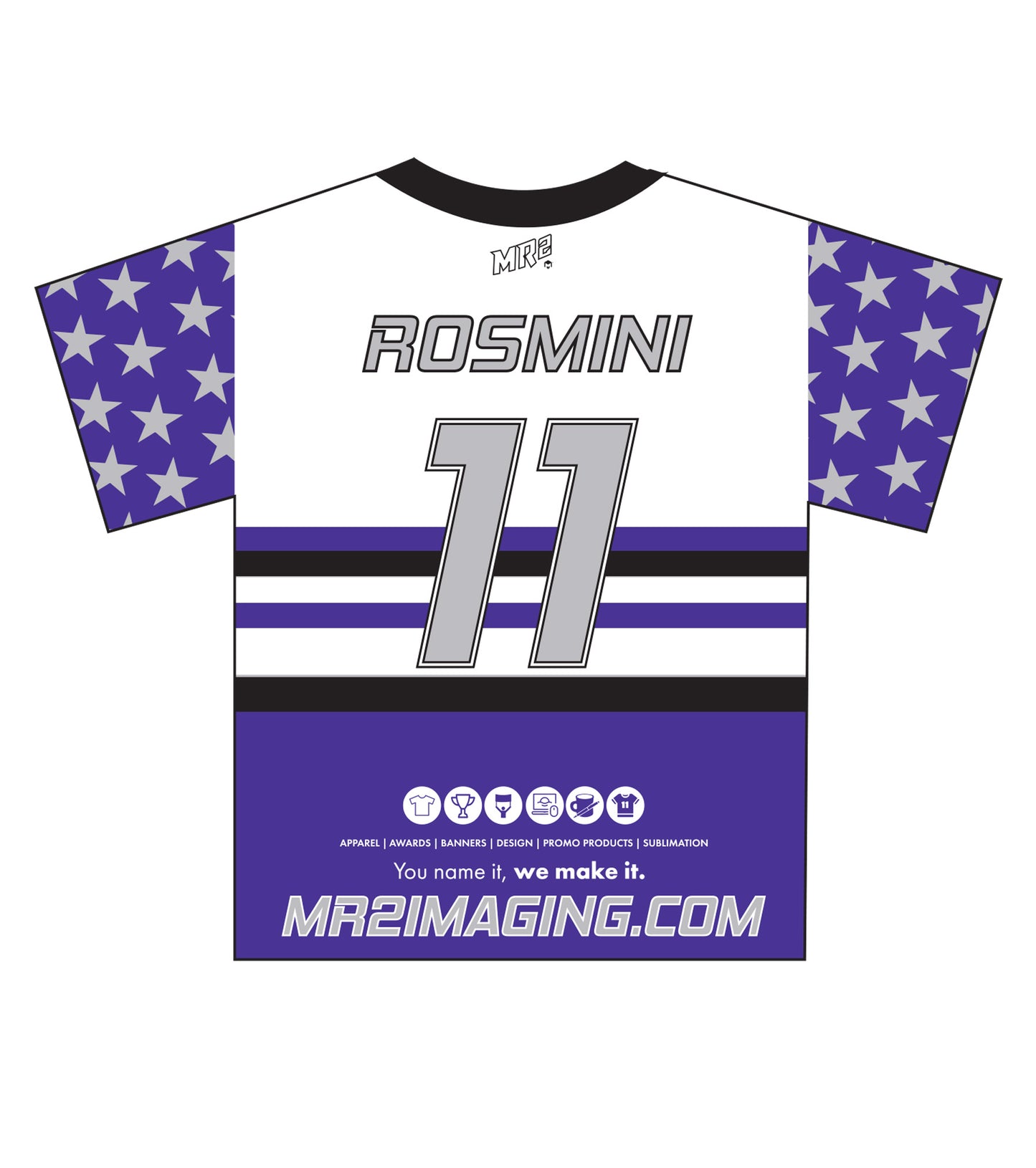 MR2 Softball Sublimated Jersey-White