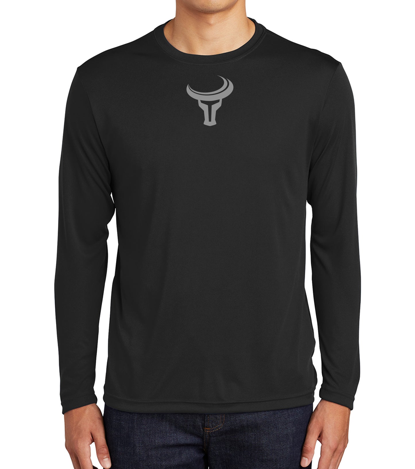 TORO | Bold Mini Logo Long Sleeve Dri Fit - Black