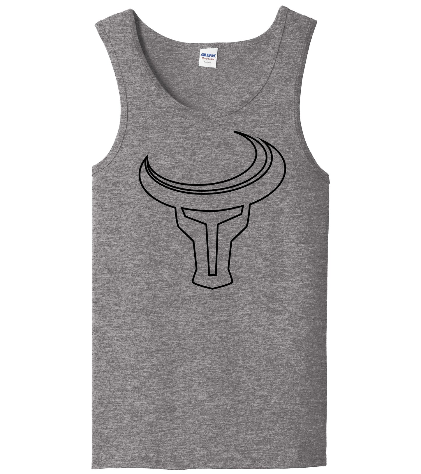 TORO | Outline Logo Tank - Charcoal