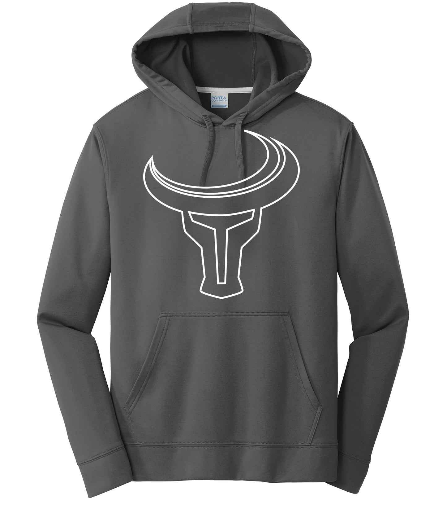 TORO | Outline Logo Hoodie - Charcoal