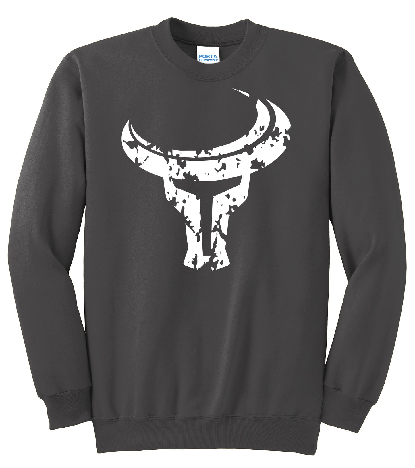 TORO | Splatter Logo Crew-neck - Charcoal