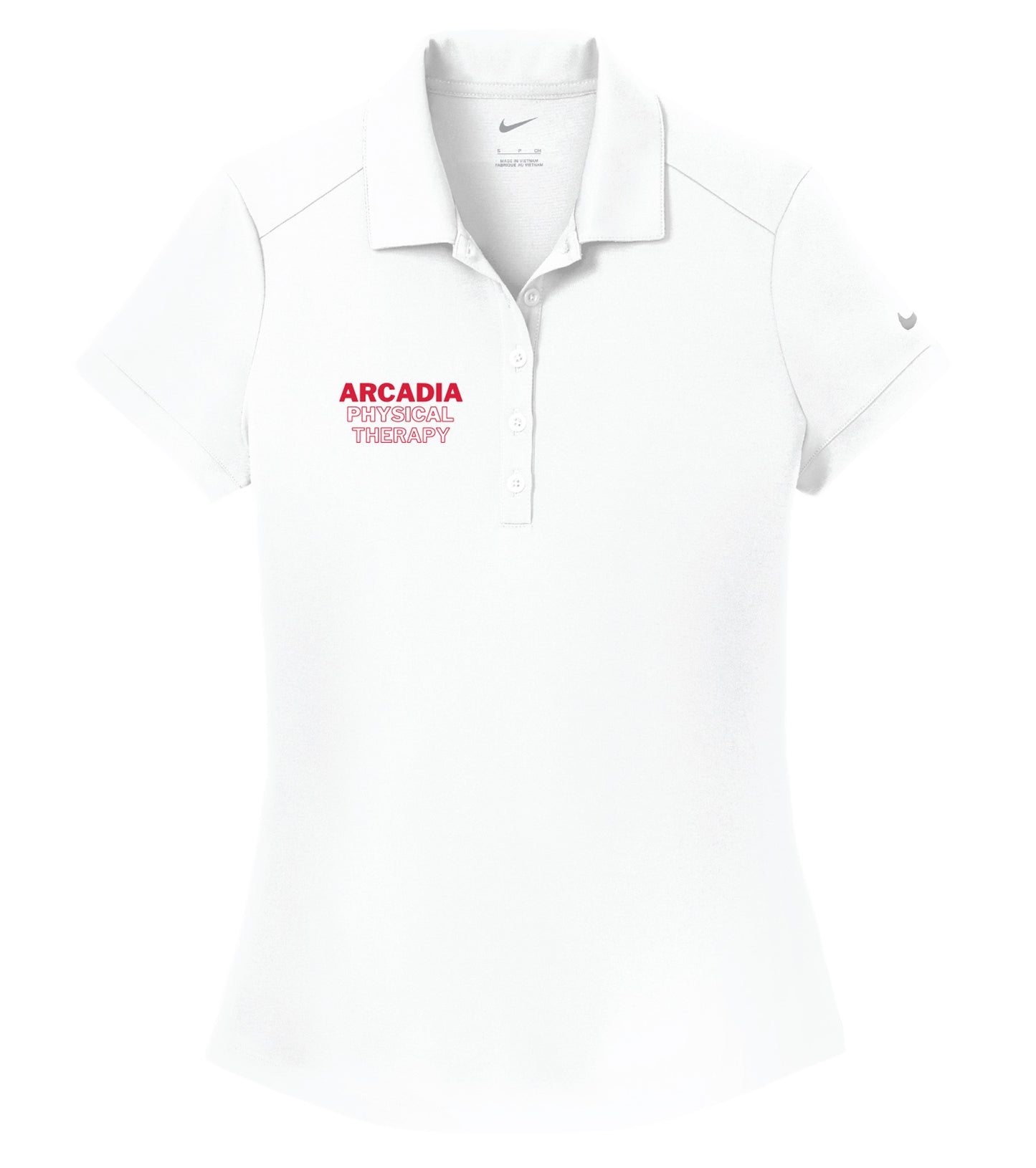 ARCADIA | Nike Women's Dri-fit Polo | Logo 4