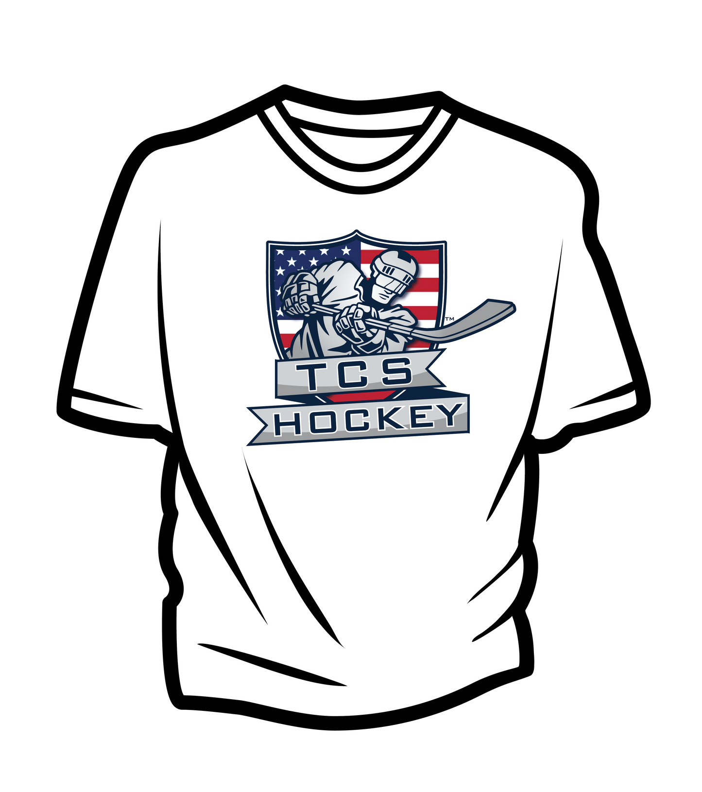 TCS HOCKEY | USA LOGO - Shirt