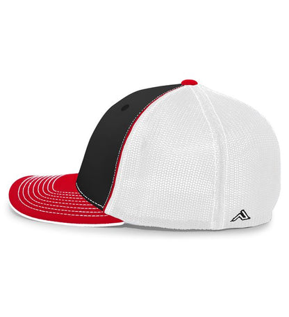 MR2 | Black, Red & White Flexfit Hat