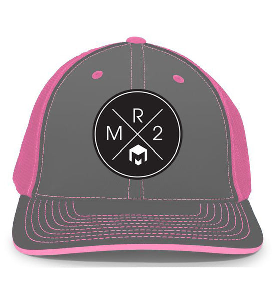 MR2 | Gray & Pink Flexfit Hat