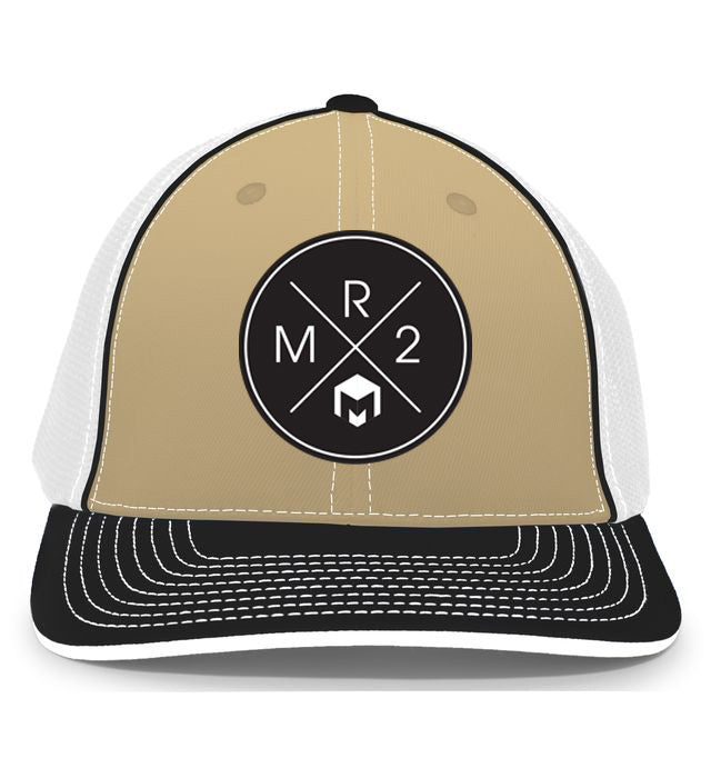 MR2 | Gold, White & Black Flexfit Hat