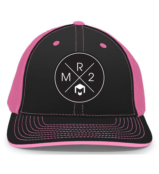 MR2 | Black & Pink Flexfit Hat