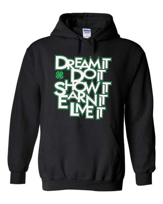 Gloucester County 4-H Dream It Hoodie