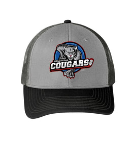 Cougars Trucker Hat - Gray/Black
