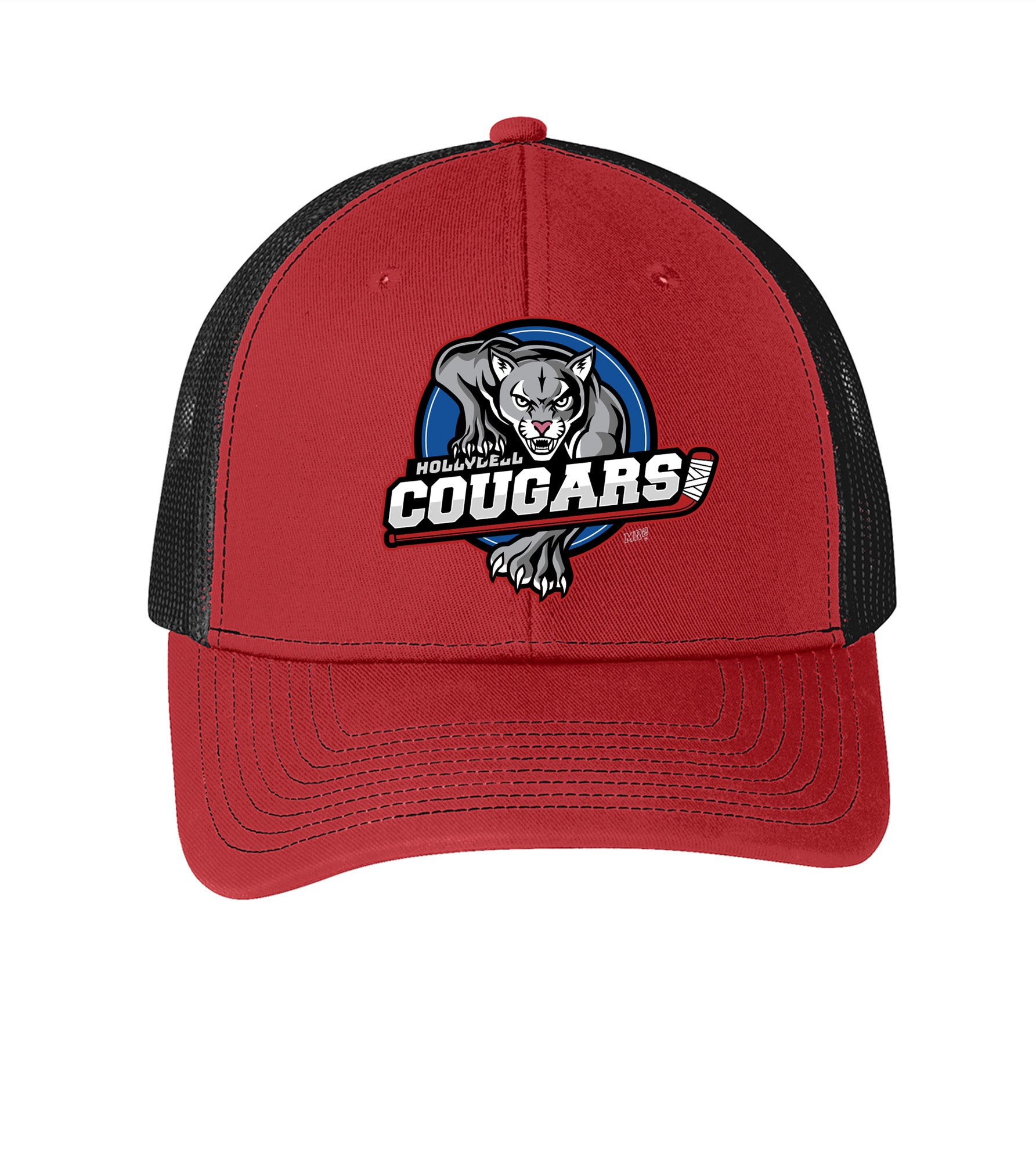 Cougars Trucker Hat - Red/Black
