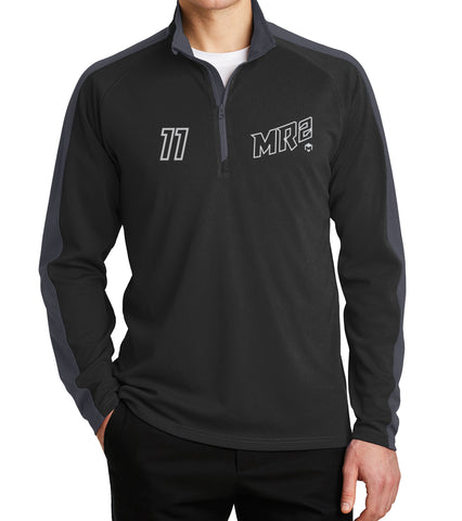 MR2 Collection Textured 1/4-Zip Heavyweight Pullover