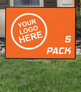 Lawn Signs | 5 Pack