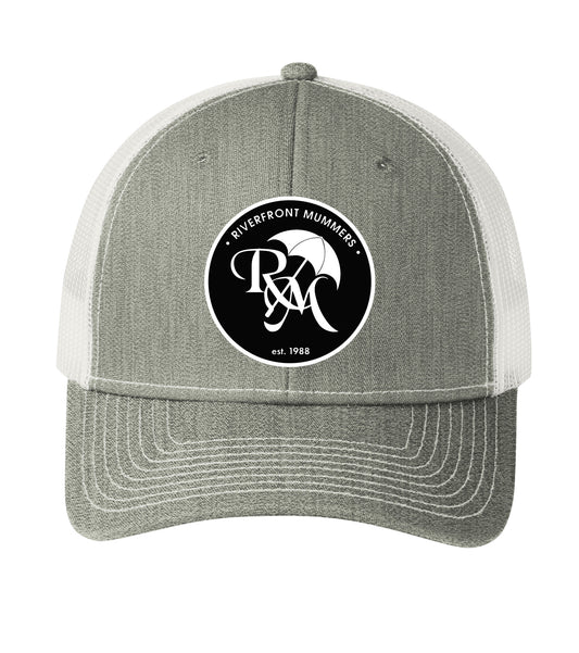 RM | Snap Back Hat - Gray/White