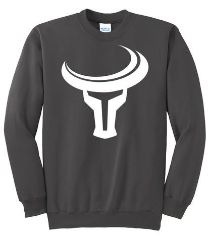 TORO | Bold Logo Crew-Neck - Charcoal