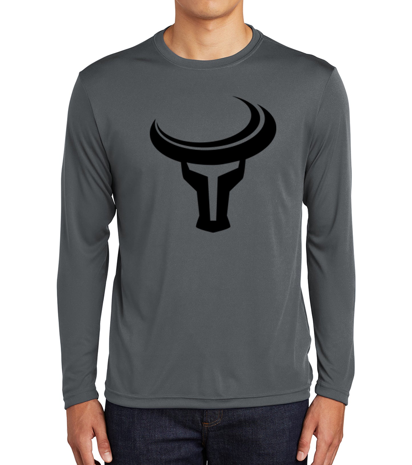 TORO | Bold Logo Long Sleeve Dri Fit - Charcoal