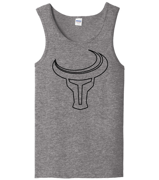 TORO | Outline Logo Tank - Charcoal