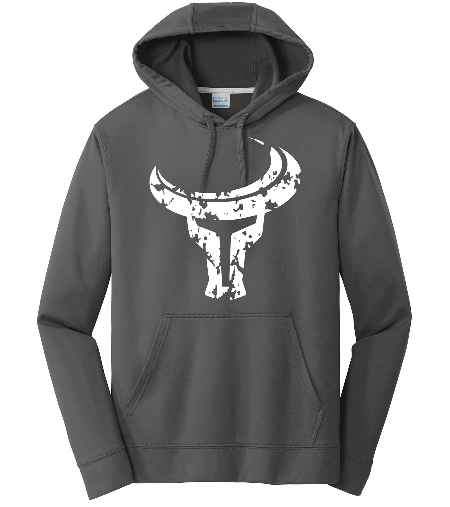 TORO | Splatter Logo Hoodie - Charcoal