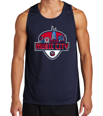 Tour Music City Logo Tank Top