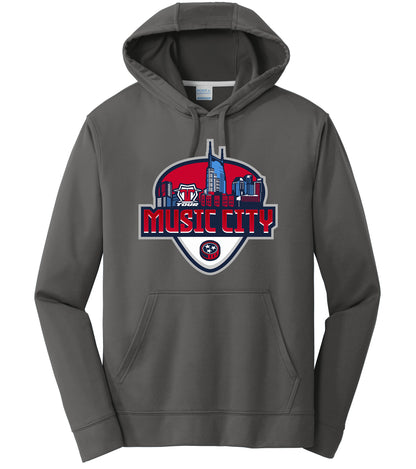 Tour Music City Logo Dri Fit Hoodie