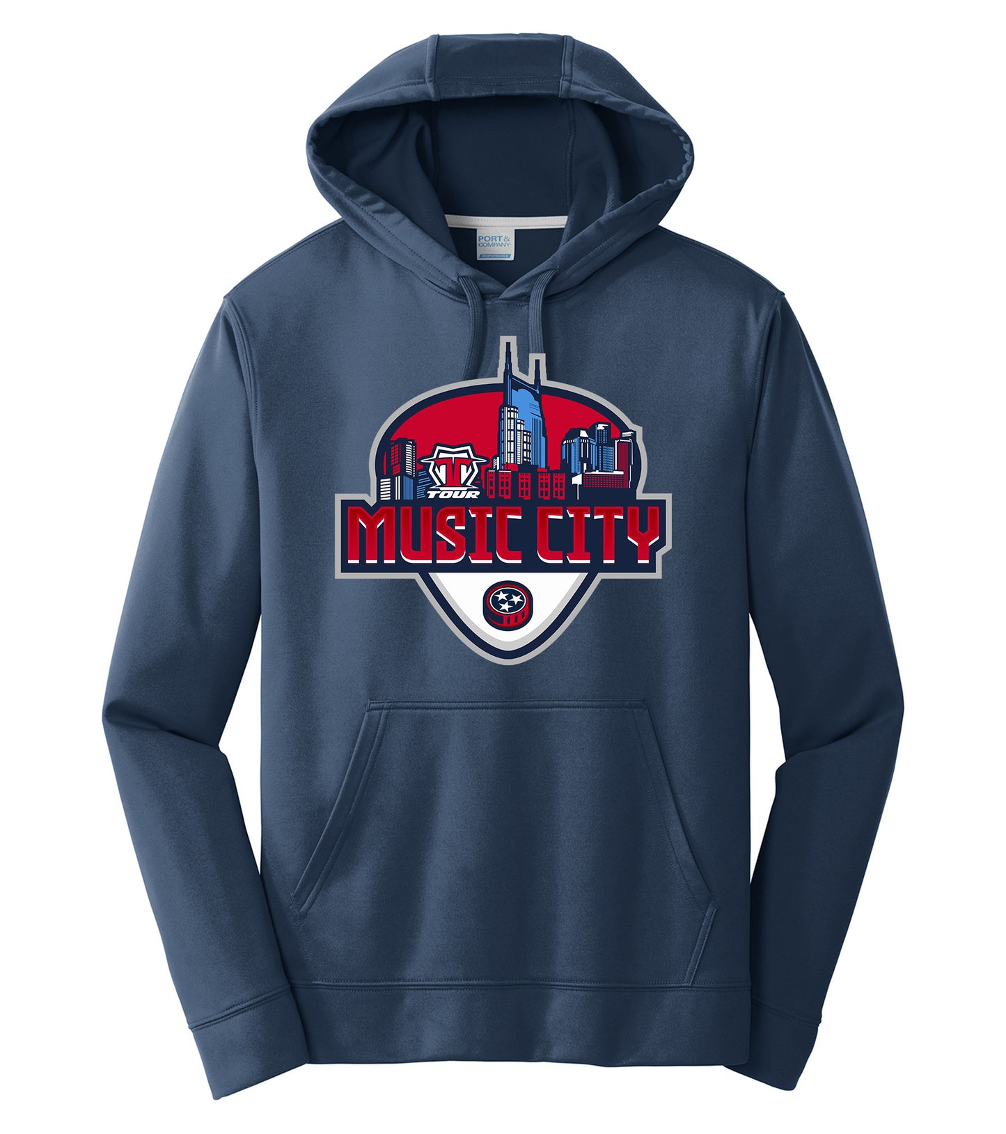 Tour Music City Logo Dri Fit Hoodie