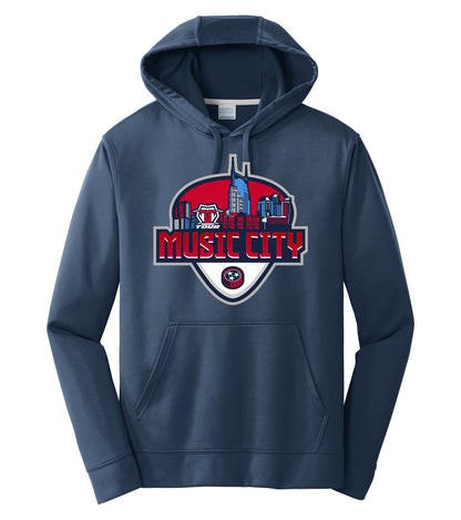 Tour Music City Logo Dri Fit Hoodie