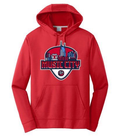 Tour Music City Logo Dri Fit Hoodie