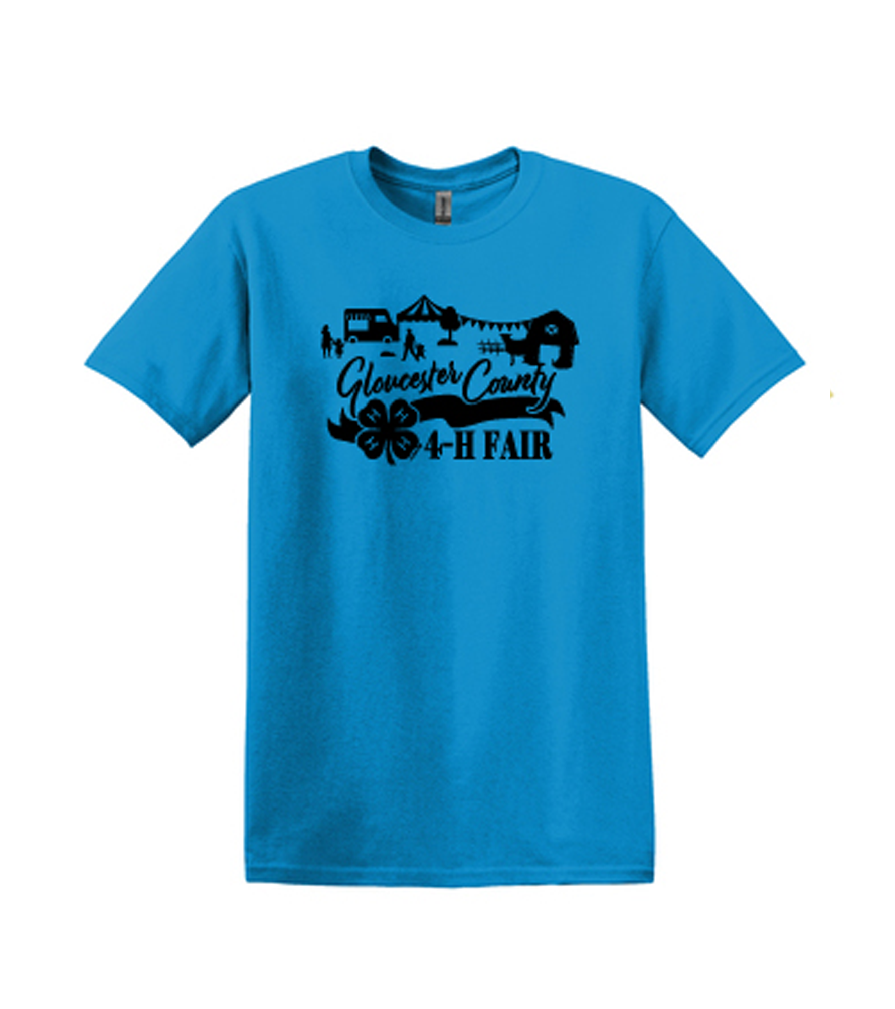 Gloucester County 4-H Fair Apparel Pre-Sale | T-Shirt - Sapphire