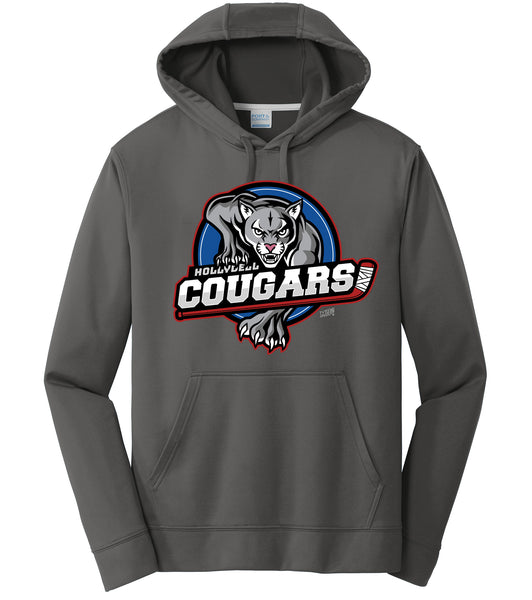 Cougars Logo Cotton Hoodie