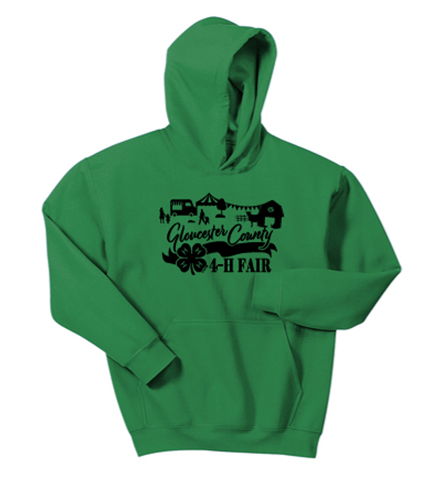 Gloucester County 4-H Fair Apparel Pre-Sale | Hoodie - Irish Green